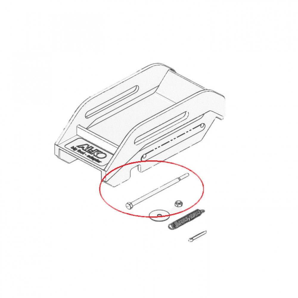 AL-KO Big Foot Schroef M6x120 AL-KO Big Foot Schroef M6x120