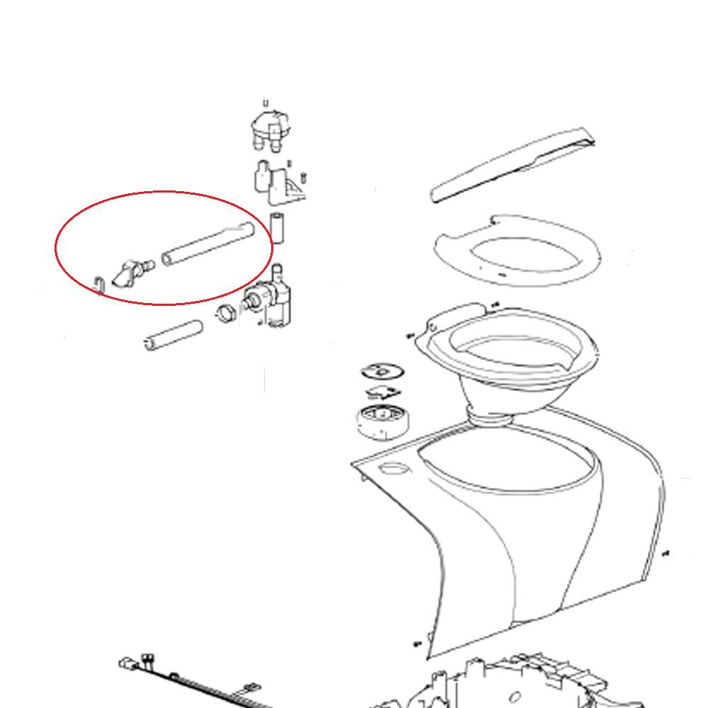 Thetford C503L Flushtube Thetford C503L Flushtube