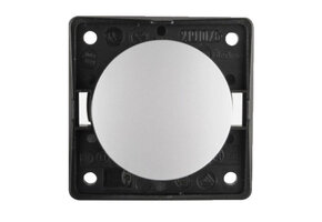 Berker Aan/Uitschakelaar Flow/Pure Inbouw Chroom Mat 230V