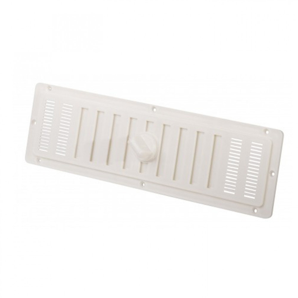 Ventilatierooster Wit 25x7cm
