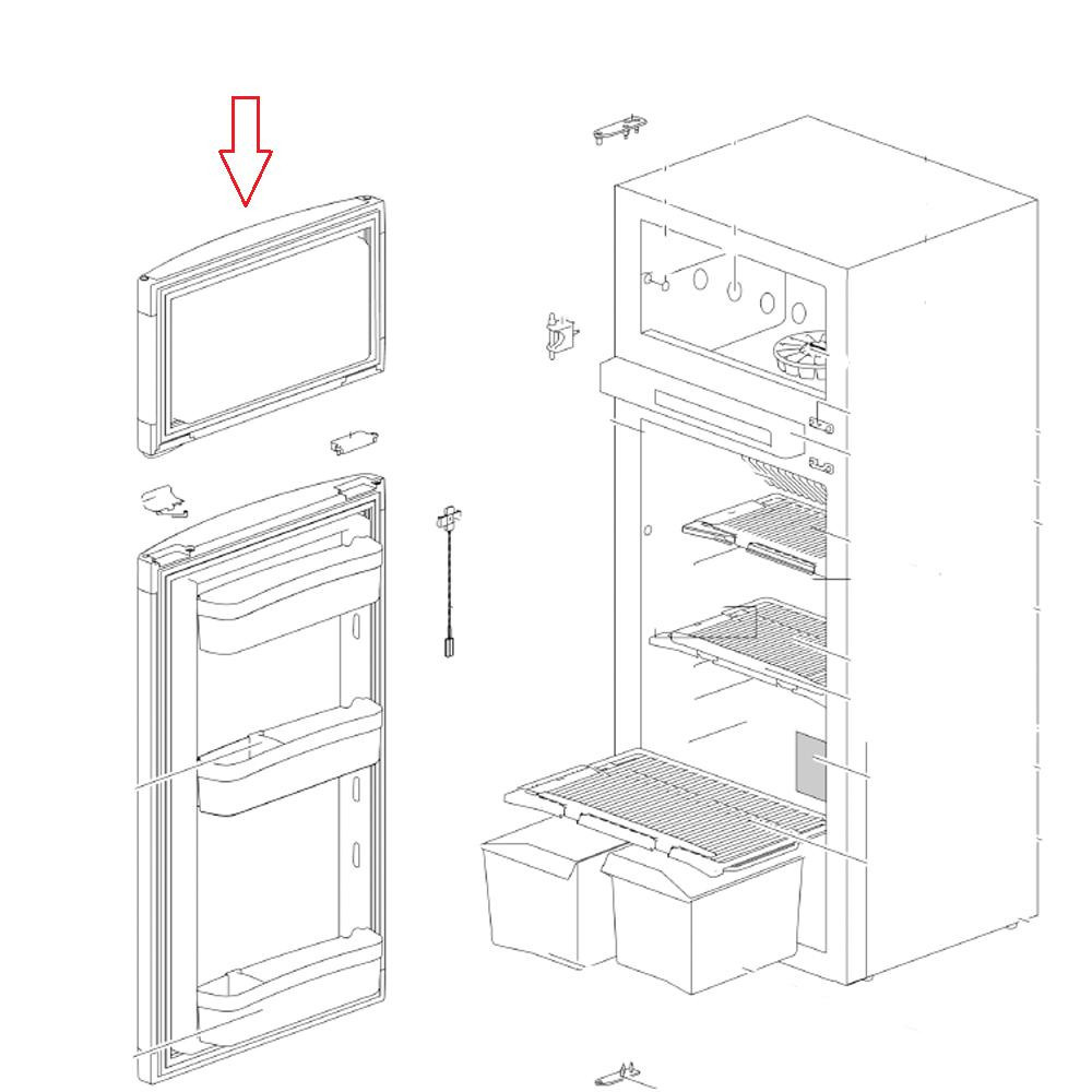 Thetford Diepvriesdeur N3150