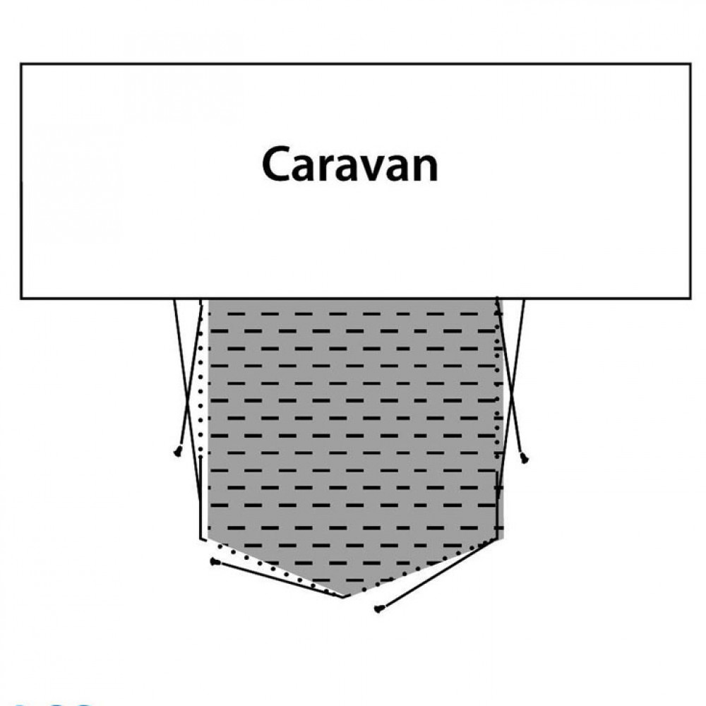 Outwell Ondertapijt Mirage 300SA Outwell Ondertapijt Mirage 300SA
