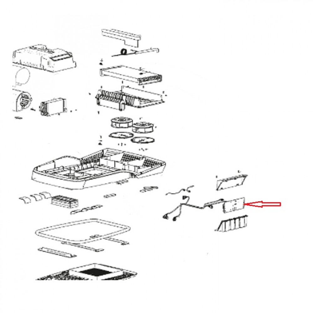 Dometic Printplaat FreshJet 2200 Dometic Printplaat FreshJet 2200
