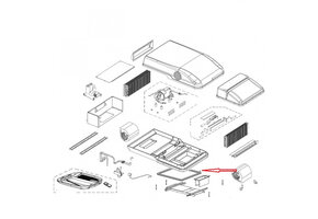 Telair Silent 7300H/7400H round rubber gasket