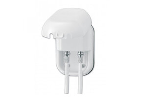 Inbouw stekkerdoos 2 * F-connect. Maxview Wit