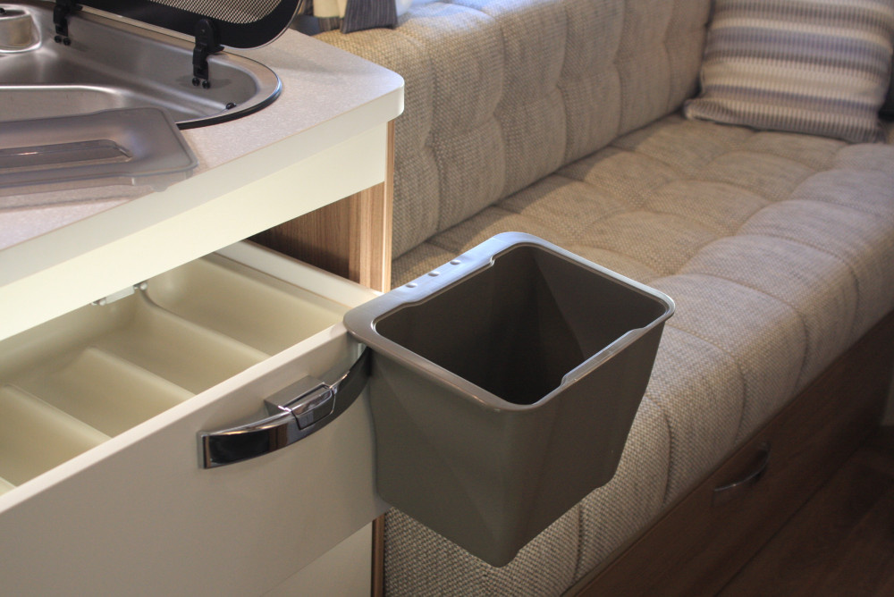 Afvalemmer Inbouw 5L Grijs Afvalemmer Inbouw 5L Grijs