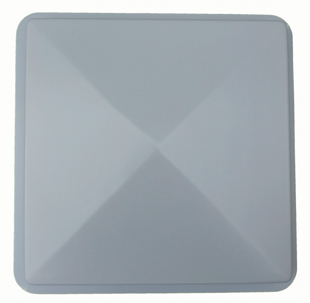 Dakluikkap 55x55cm Wit Dakluikkap 55x55cm Wit