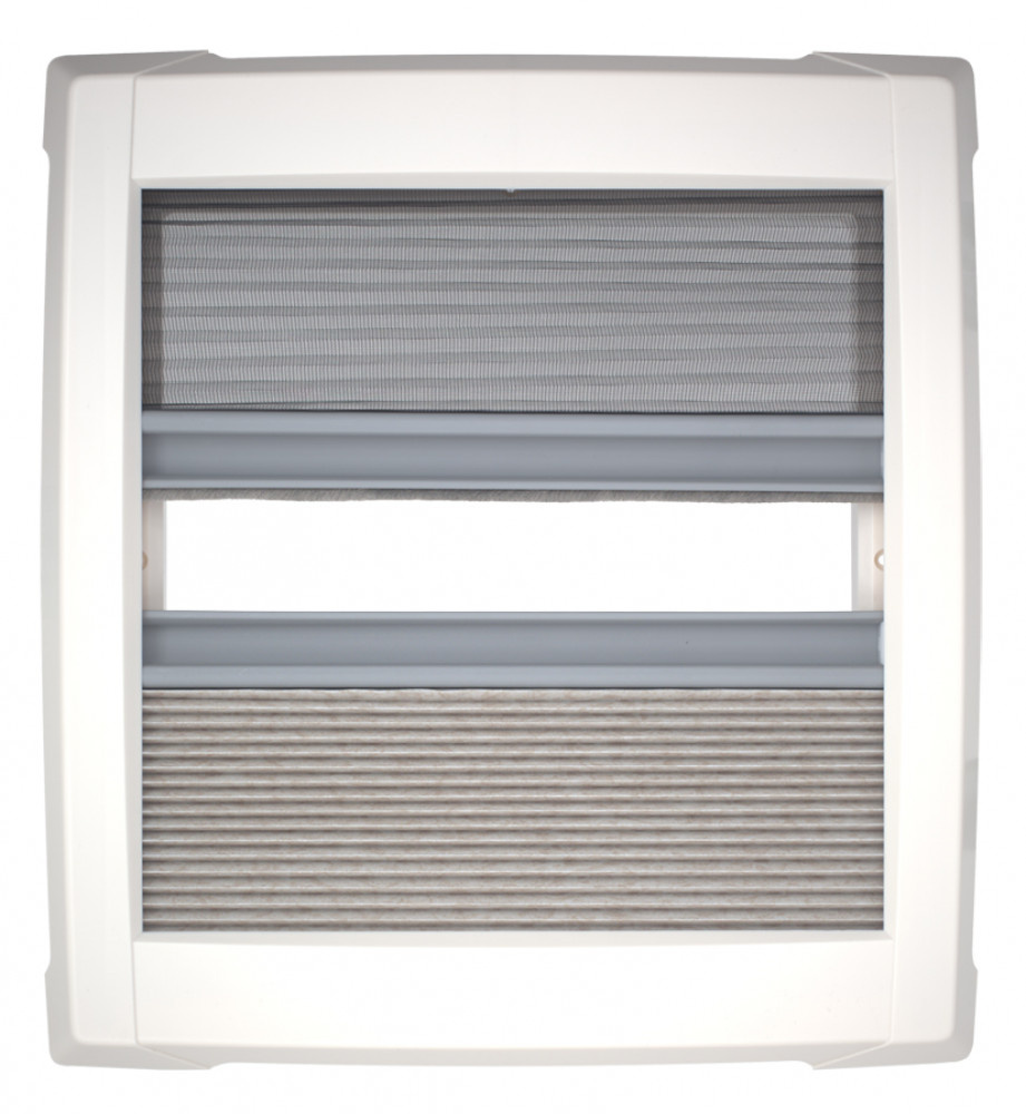 MPK VisionVent M Pro Binnenkader LED met Dubbel Plissé MPK VisionVent M Pro Binnenkader LED met Dubbel Plissé