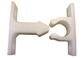 Deurvanger Kunststof 2-delig