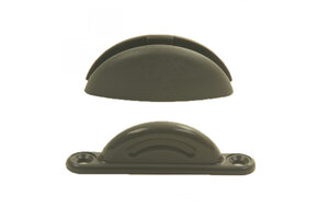 Deurvanger Plopp 2-delig Donkergrijs