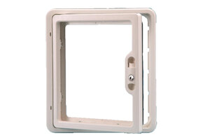 Thetford Flush Door 3 35x30cm Wit-80 zonder Slot/Cilinder