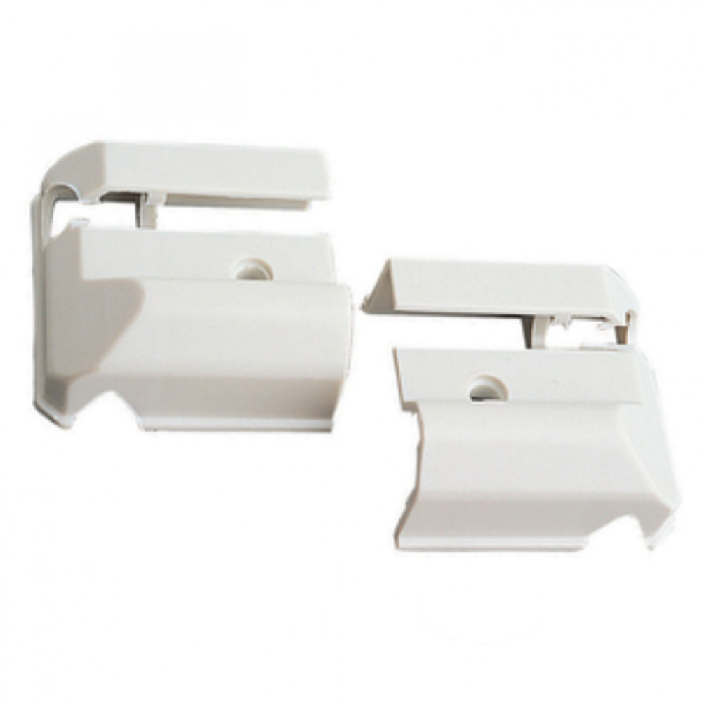 Eindstukje Caravanprofiel Wit L+R Eindstukje Caravanprofiel Wit L+R