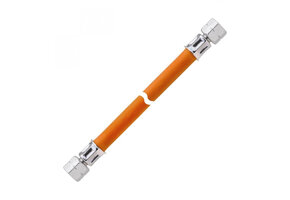 GOK Gasslang met Wartel 1/4Lx1/4L 80cm