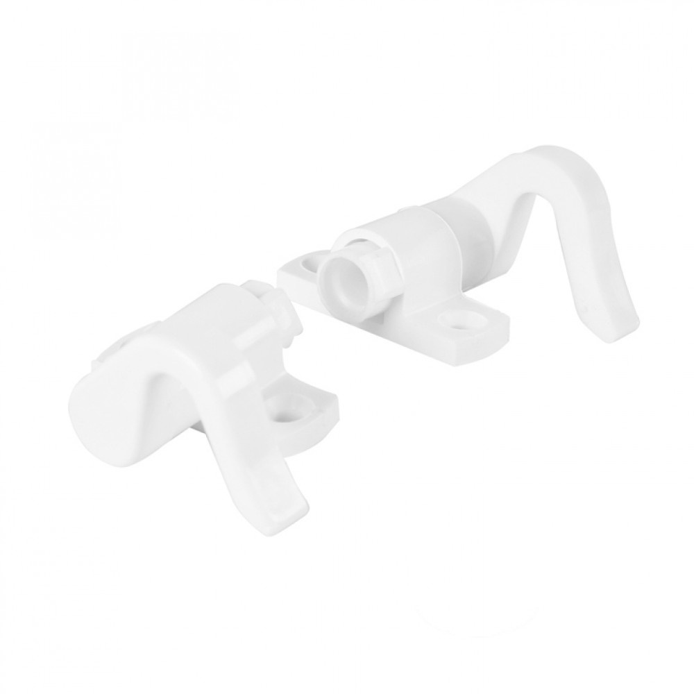 Sluithaak links en rechts Wit Sluithaak links en rechts Wit