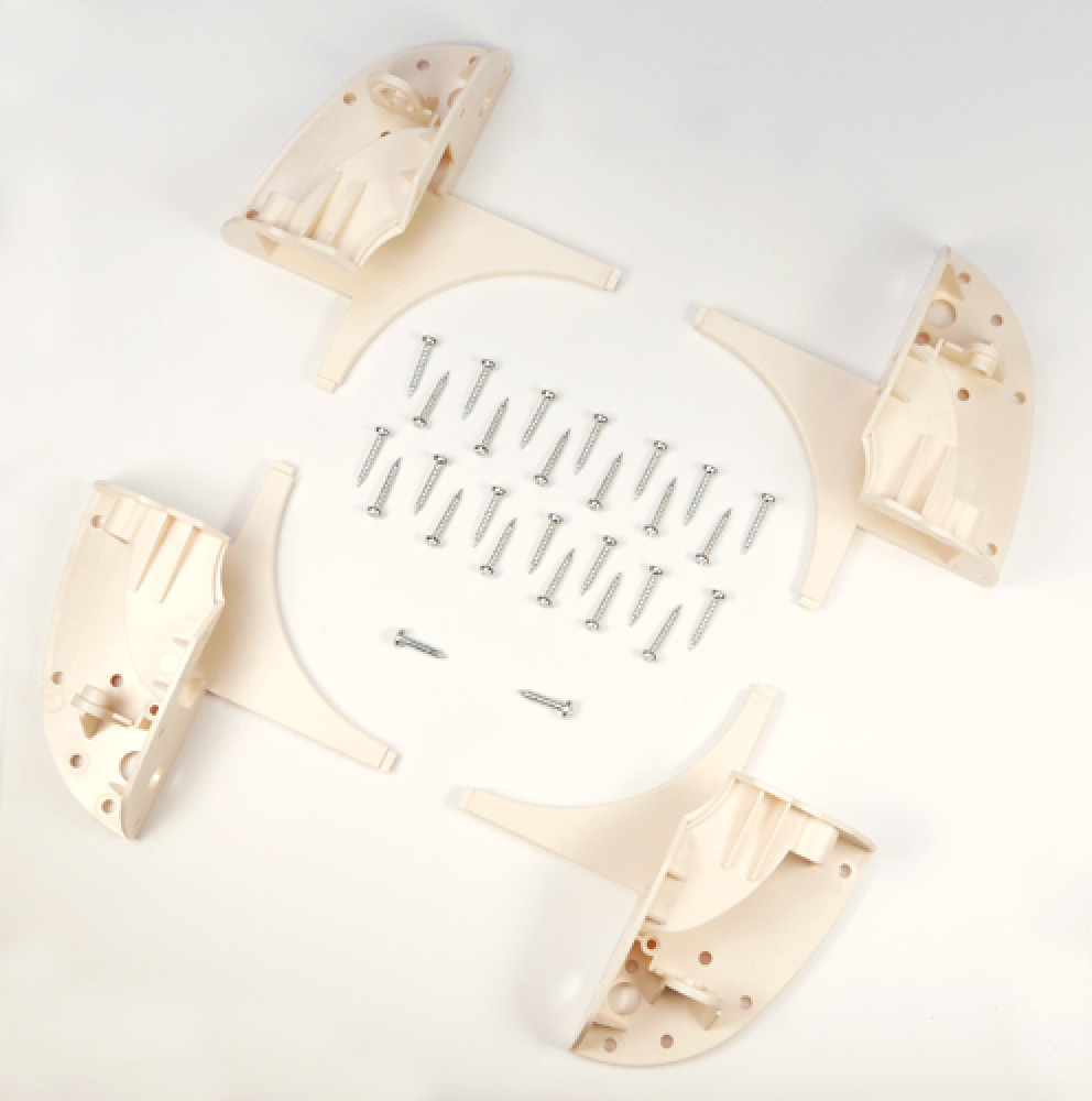 Remismart Combirollo Binnenkap met Veer Crèmewit Remismart Combirollo Binnenkap met Veer Crèmewit