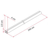 Fiamma Fixing-Bar Pro L Fiamma Fixing-Bar Pro L