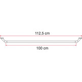 Fiamma Garage Carry Rail Fiamma Garage Carry Rail