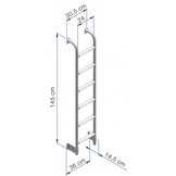 Thule Ladder 6 Treden Thule Ladder 6 Treden