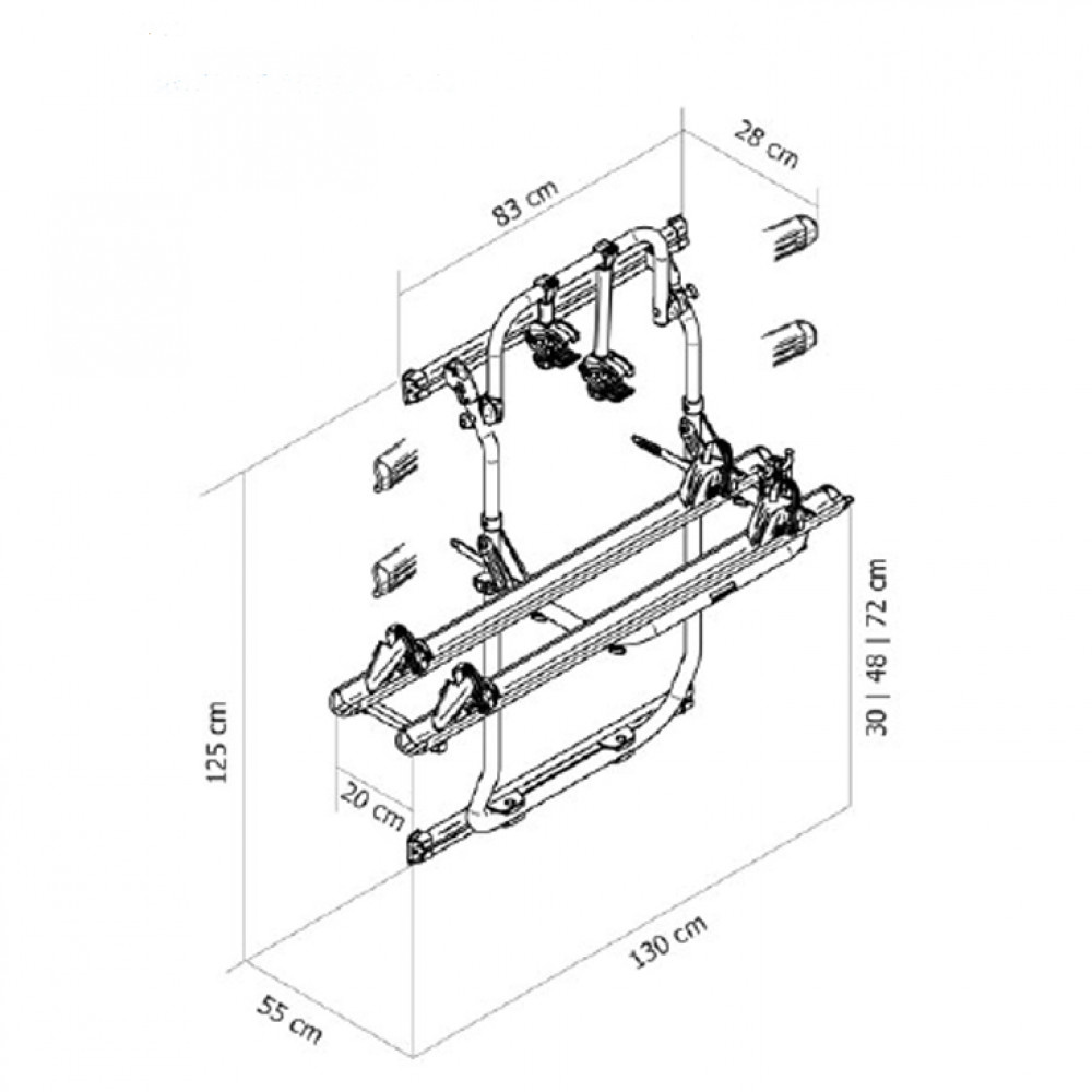 Thule Elite VAN XT Ducato/Jumper/Boxer >2007 Black Thule Elite VAN XT Ducato/Jumper/Boxer >2007 Black