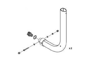 Thule Adapter 4 Point Fixation Fiamma 5 Set