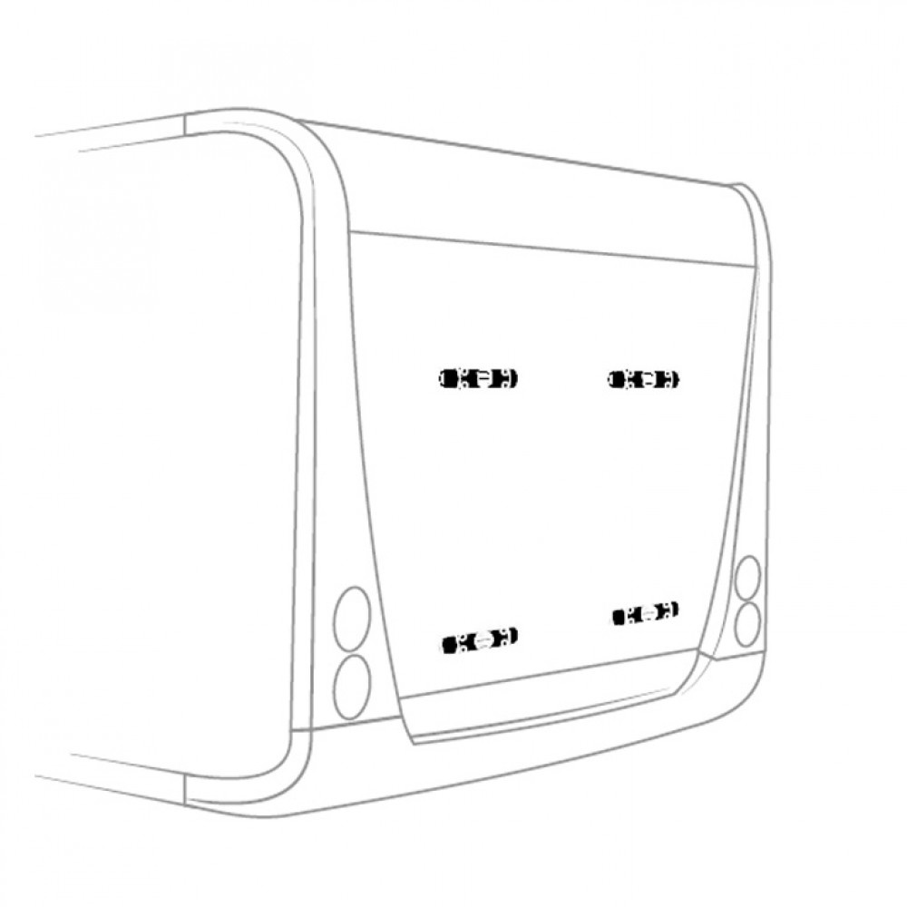 Thule adapter 4-punt montage Euramobil MI3 Thule adapter 4-punt montage Euramobil MI3