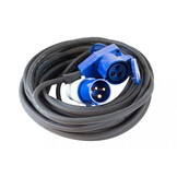 Vechline Verloopkabel 3x1.5mm² CEE-Winkelkoppeling 15m Vechline Verloopkabel 3x1.5mm² CEE-Winkelkoppeling 15m