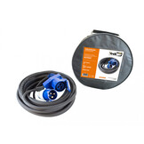 Vechline Verloopkabel 3x1.5mm² CEE-Winkelkoppeling 15m Vechline Verloopkabel 3x1.5mm² CEE-Winkelkoppeling 15m