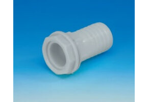 Slangverbinder Recht met Moer 40mm