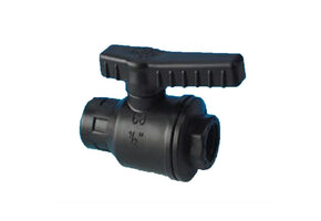 Aftapkraan zwart 20mm slangverbinding