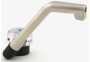 Reich Waterkraan De Luxe 12V Mat Nikkel Grote Knop