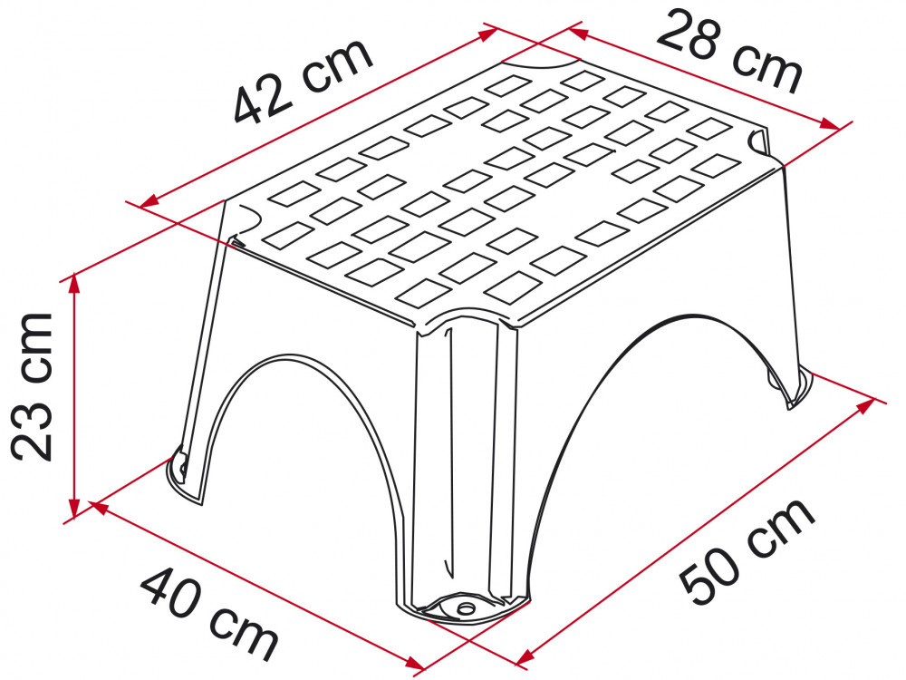 Fiamma Opstap Step Grijs