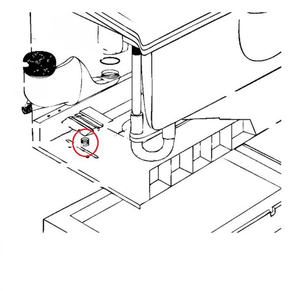 Veer van vasthoudklem Veer van vasthoudklem