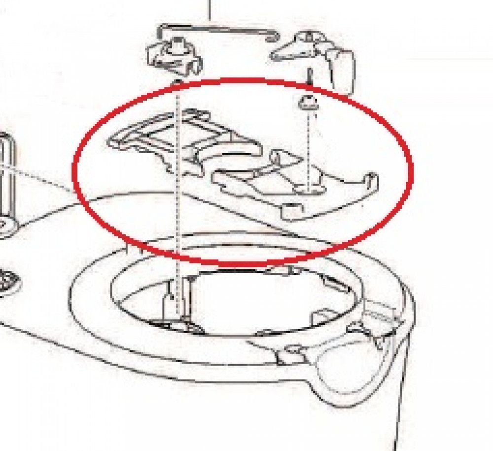C220 Bowl Retainer Bracket C220 Bowl Retainer Bracket