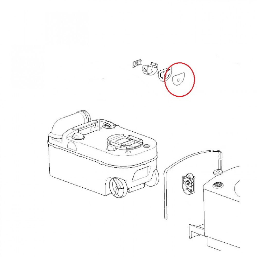 Thetford C220 Sticker Control Panel
