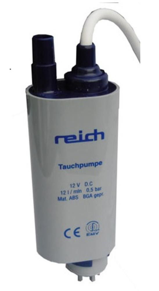 Reich Dompelpomp met Terugslagklep 12V-12L Reich Dompelpomp met Terugslagklep 12V-12L