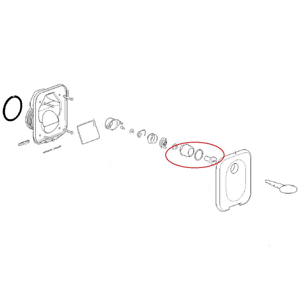 Thetford SC200C/W Slot Watervul Opening Thetford SC200C/W Slot Watervul Opening