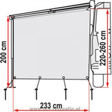 Fiamma Sun View Side F45/F65/F70/F80 Fiamma Sun View Side F45/F65/F70/F80