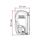 Fiamma F45L 450 Polar White-Royal Grey Fiamma F45L 450 Polar White-Royal Grey