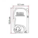 Fiamma F45S 450 Polar White-Royal Blue