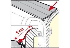 Fiamma Kit Rain Guard L 550cm