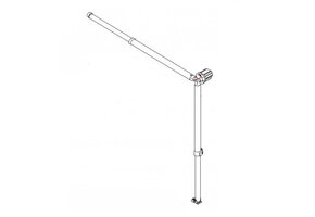 Fiamma left rafter + leg CaravanStore 310/440 6 holes