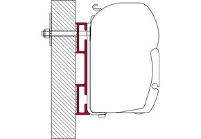 Fiamma Adapter D F45