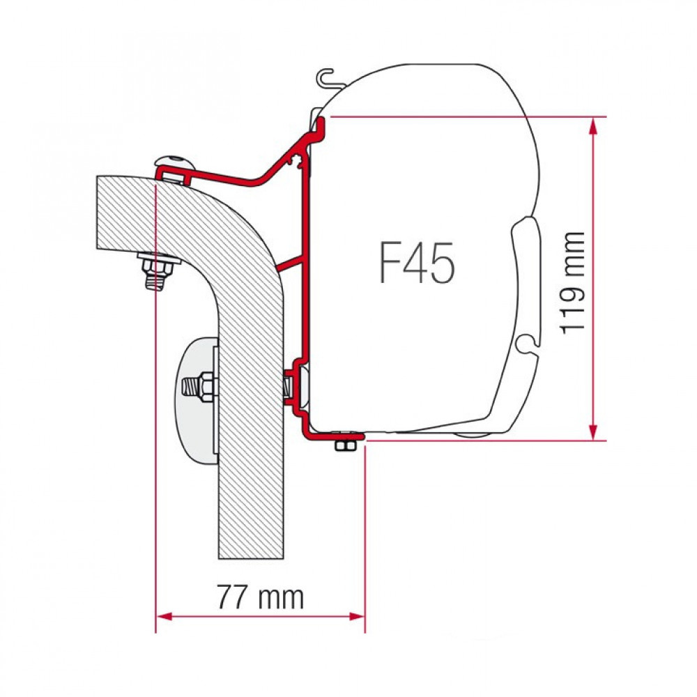 Fiamma Hymer B2/Van Kit F45