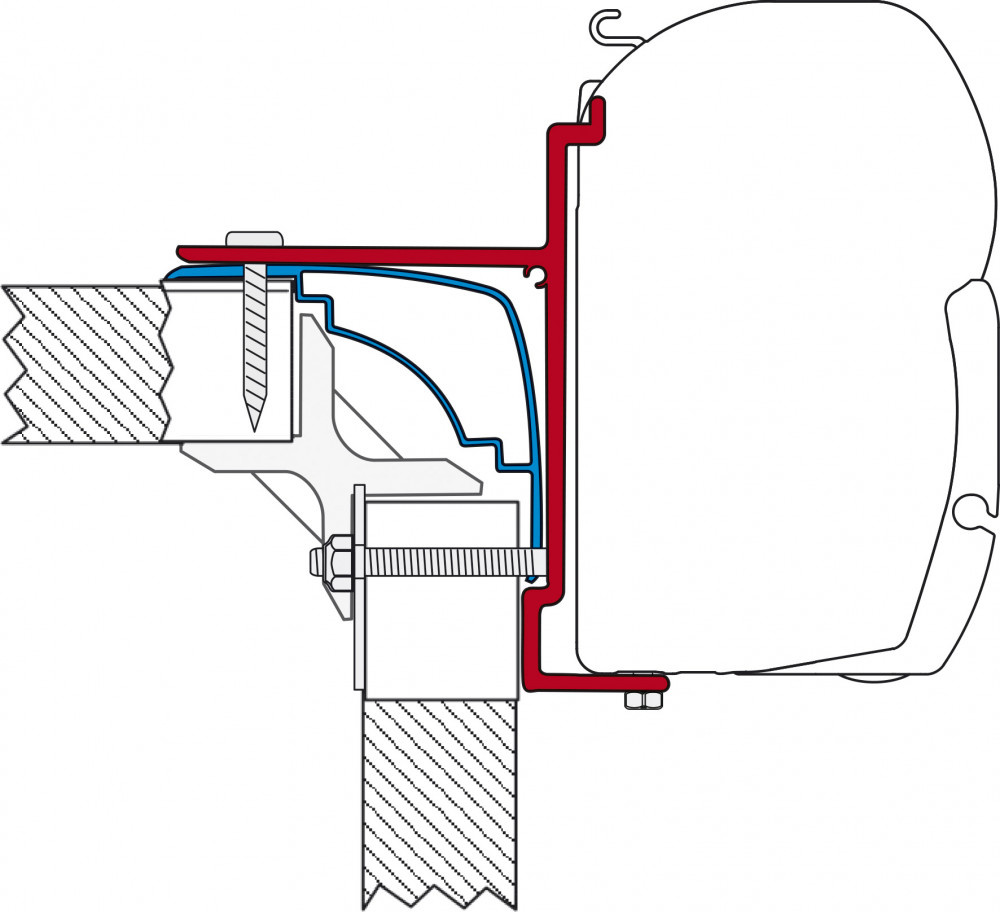 Fiamma Laika Ecovip Adapter 390 F45 Fiamma Laika Ecovip Adapter 390 F45
