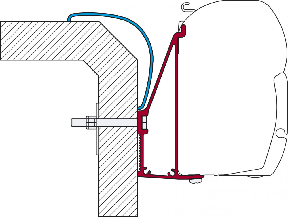 Fiamma Rapido Serie 6 Adapter 350 F45 Fiamma Rapido Serie 6 Adapter 350 F45