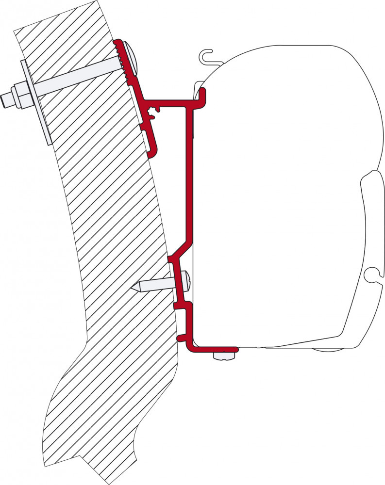 Fiamma Wingamm Oasi Adapter >2006 350 F45