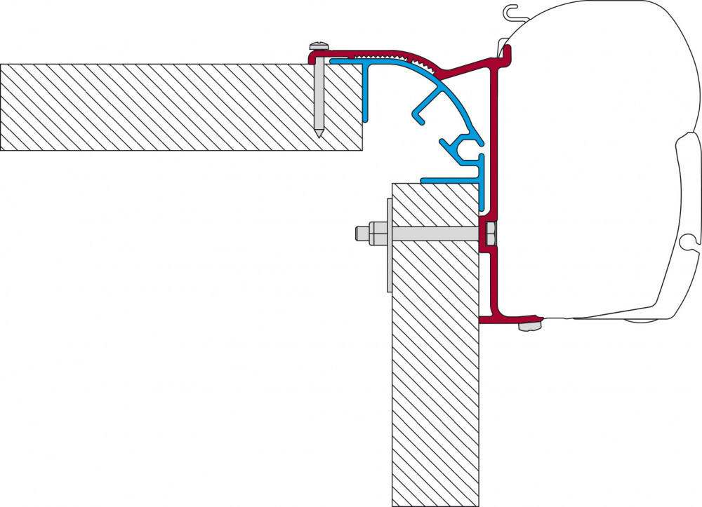 Fiamma Bailey MK2 Kit >2014 F45 Fiamma Bailey MK2 Kit >2014 F45