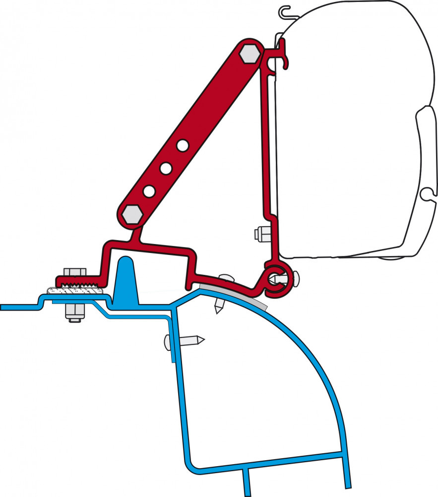 Fiamma Master/Movano/Interstar H2-L2/L3 Kit F45 Fiamma Master/Movano/Interstar H2-L2/L3 Kit F45