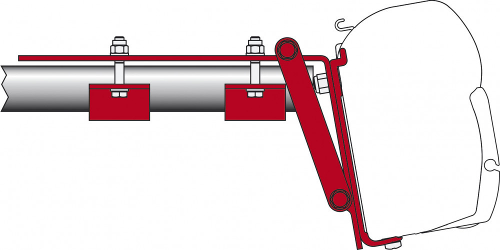Fiamma Kit Roof Rail F45/Compass Fiamma Kit Roof Rail F45/Compass