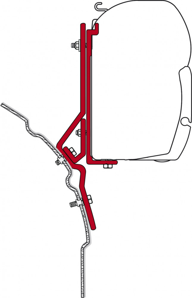 Fiamma VW T4/Lift Roof Kit H1-L1/L2 1990-2003 F45 Fiamma VW T4/Lift Roof Kit H1-L1/L2 1990-2003 F45